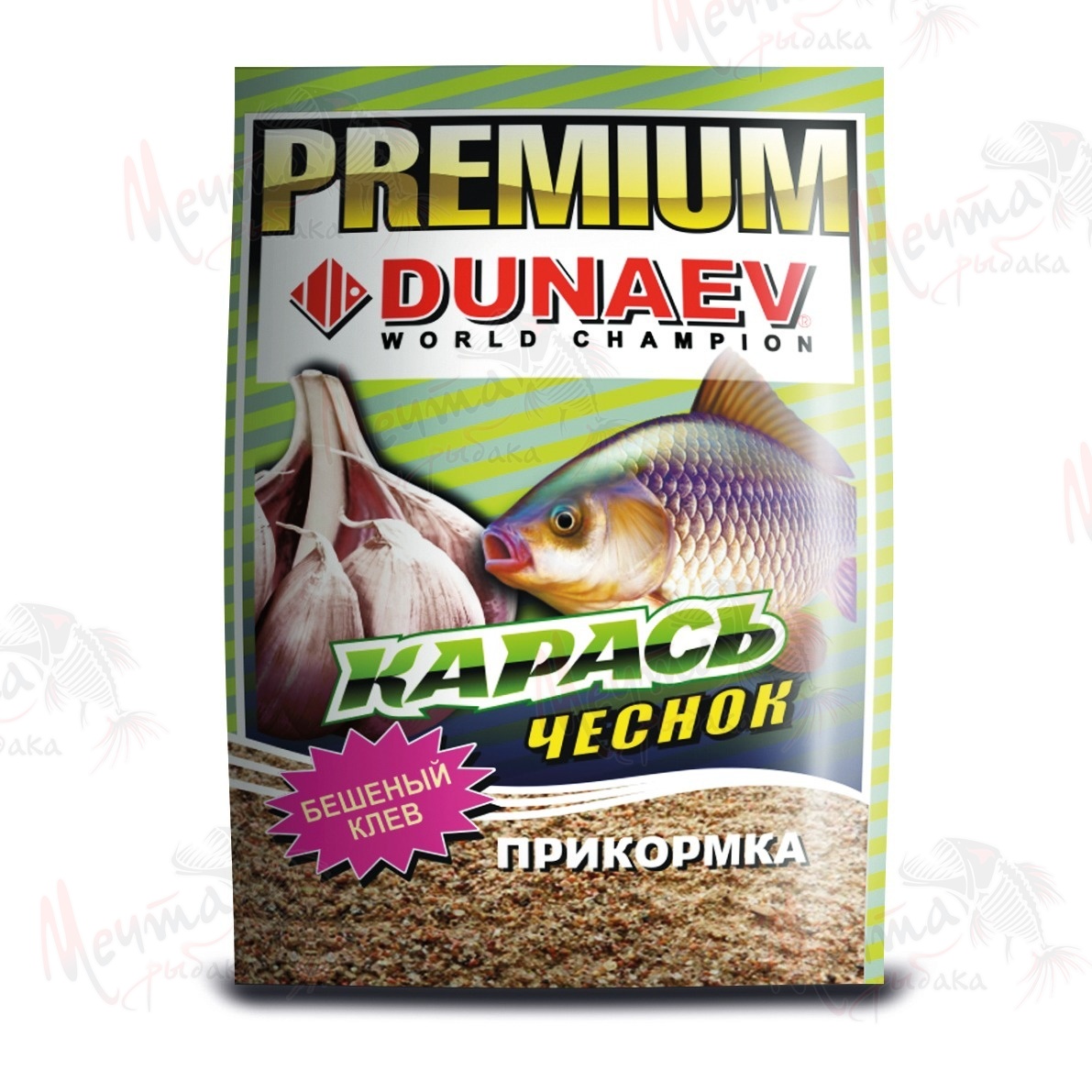 ПРИКОРМКА DUNAEV PREMIUM 1кг КАРАСЬ ЧЕСНОК